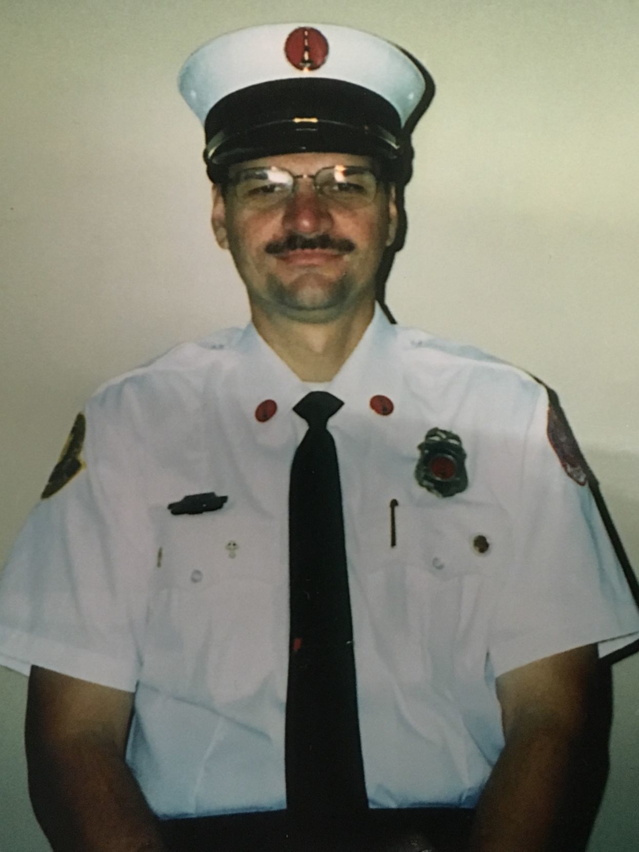 Captain George Skrivan retires